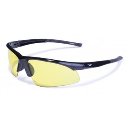 Safety Ambassador Safety Glasses With Yellow Tint Lens